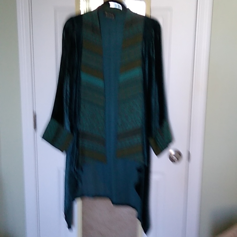 Multi colored shrug